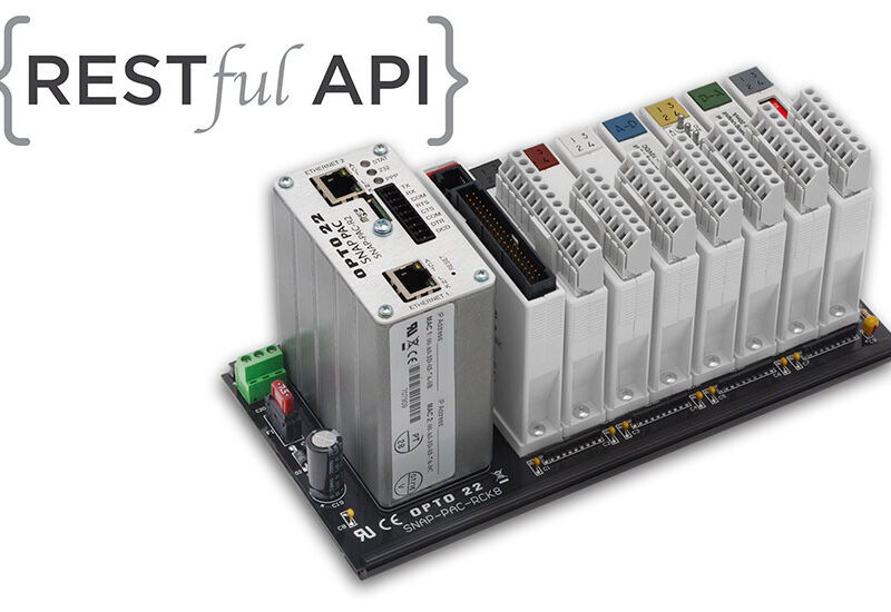 Opto 22 SNAP PAC and I/O convert raw signals into useful digital data, which can be securely accessed through the PAC's HTTPS server and RESTful API.